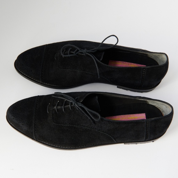 80s - SUSAN BENNIS - WARREN EDWARDS - Shoes - Men\'s - 10.5 - BLK Suede main image 7